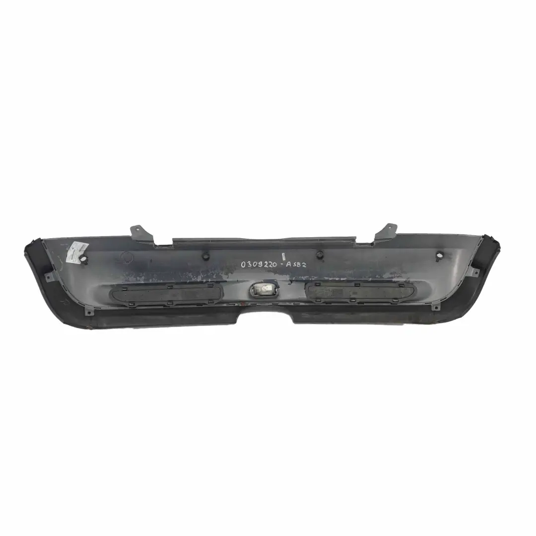Mini R52 Cabrio Cooper S Stossfänger Hinten Astro Black Schwarz - A25 - SKU 0309220-ASB2 - Teilenummer 0309220