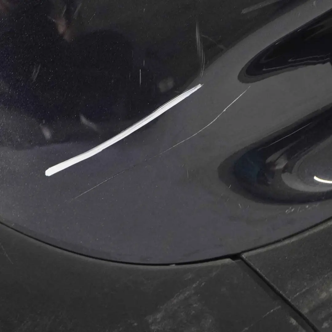 Mini R52 Parachoques trasero PDC Cabrio Cooper Panel Astro Negro Metalico - A25 - SKU 0309220-ASB2 - Número de pieza 0309220