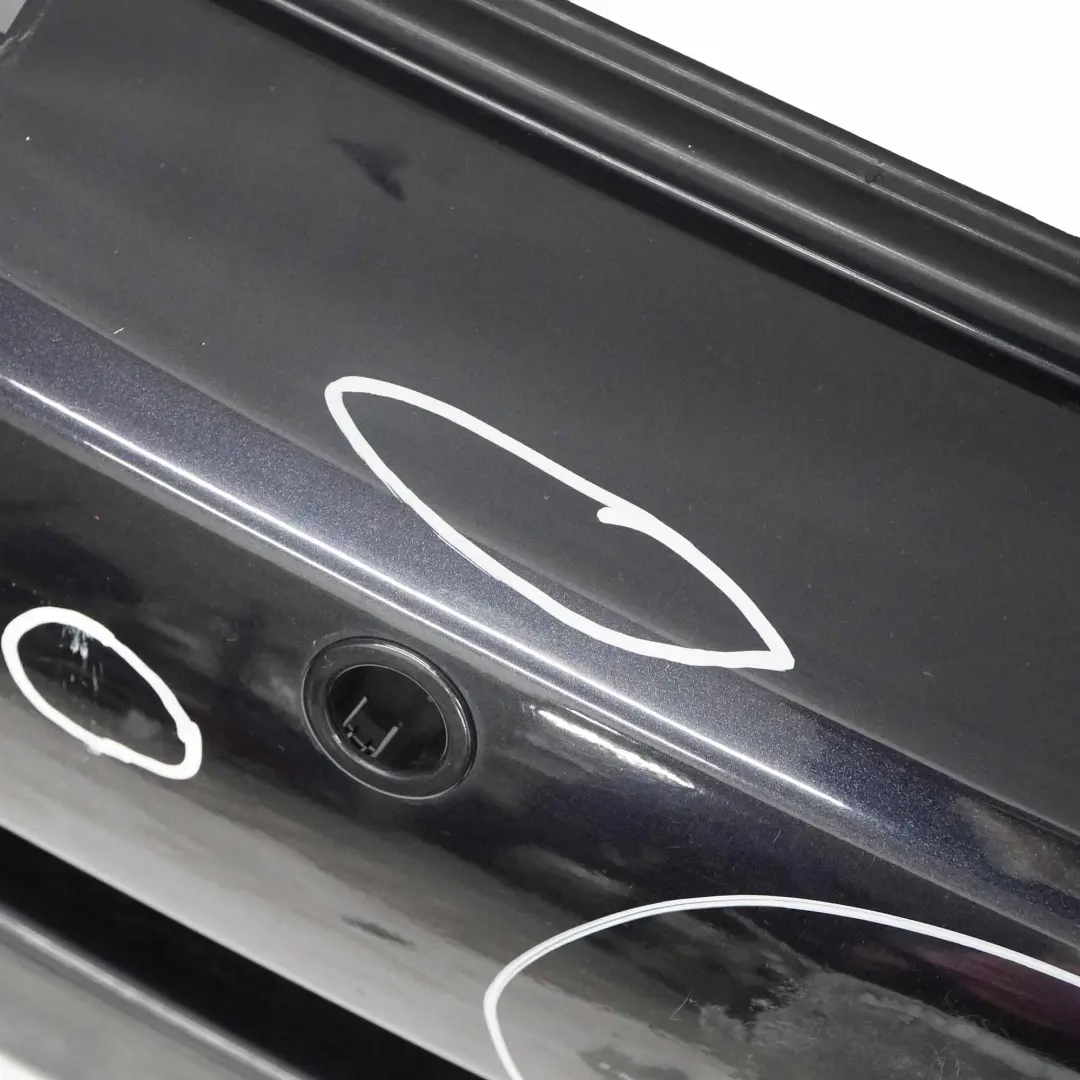 Stossfänger Hinten Astro Black Schwarz - A25 für Mini R52 Cabrio Cooper S mit Teilenummer 0309220 Mini R52 Cabrio Cooper S Stossfänger Hinten Astro Black Schwarz - A25 - SKU 0309220-ASB - Teilenummer 0309220