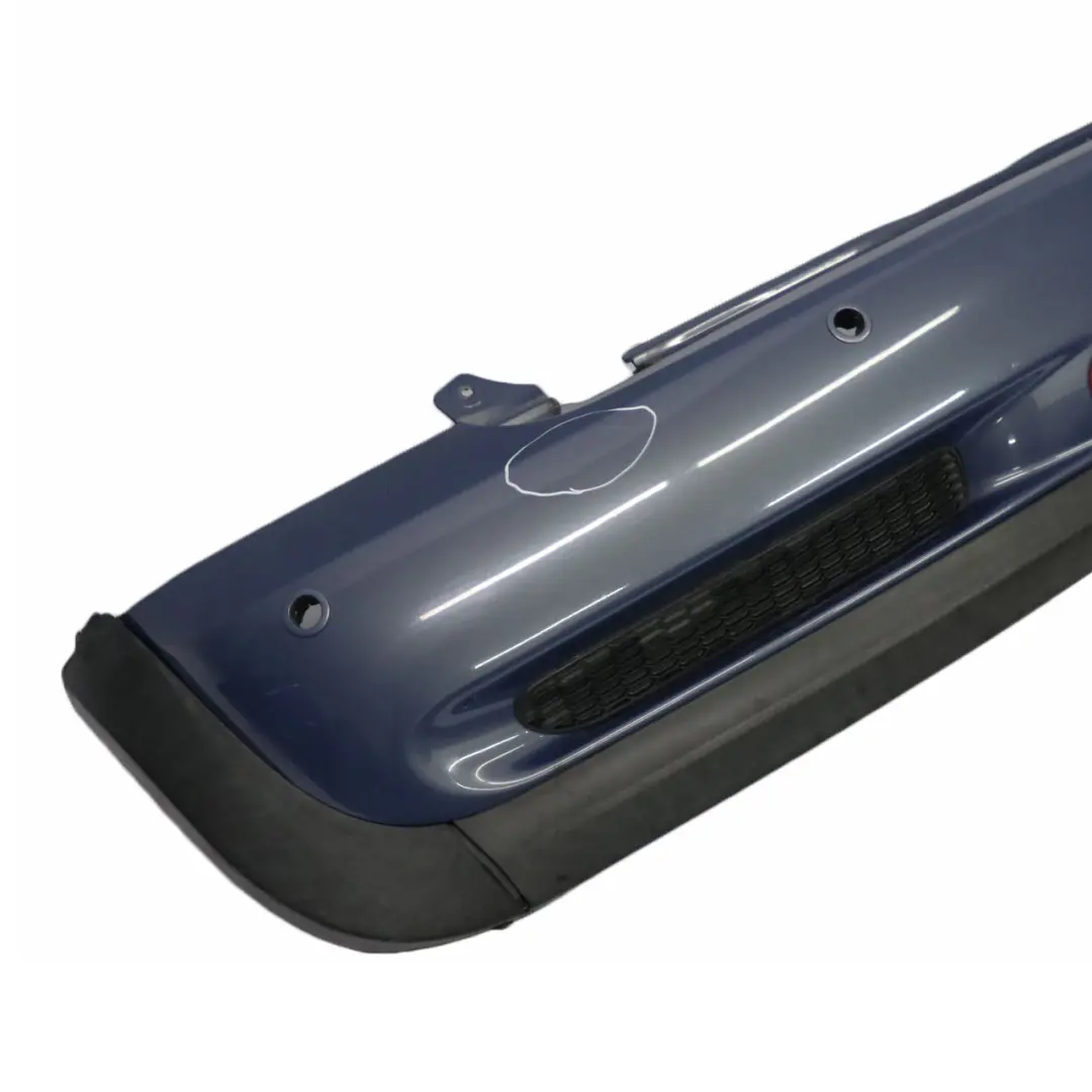 Bumper PDC Cabrio Cooper S Panel Cool Blue Metallic - A27 to Mini R52 Rear with Part number 0309220 Mini R52 Rear Bumper PDC Cabrio Cooper S Panel Cool Blue Metallic - A27 - SKU 0309220-COOL1 - Part number 0309220