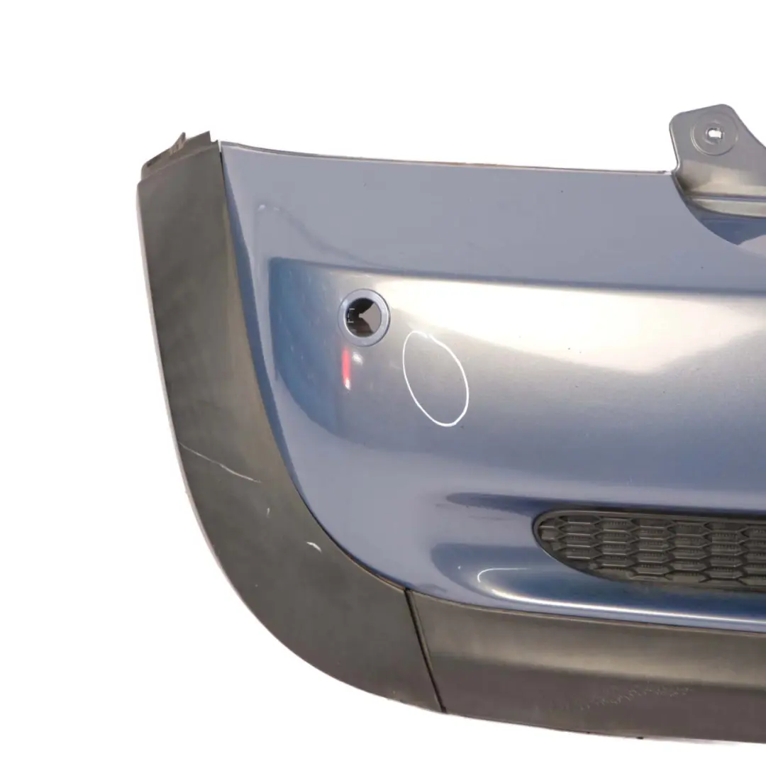 Bumper PDC Cabrio Cooper S Panel Cool Blue Metallic - A27 to Mini R52 Rear with Part number 0309220 Mini R52 Rear Bumper PDC Cabrio Cooper S Panel Cool Blue Metallic - A27 - SKU 0309220-COOL - Part number 0309220