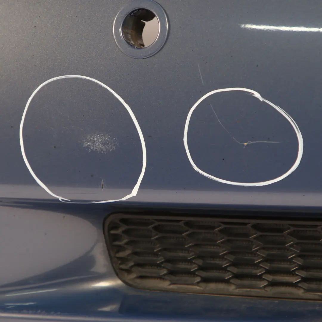 Mini R52 Rear Bumper PDC Cabrio Cooper S Panel Cool Blue Metallic - A27 - SKU 0309220-COOL - Part number 0309220