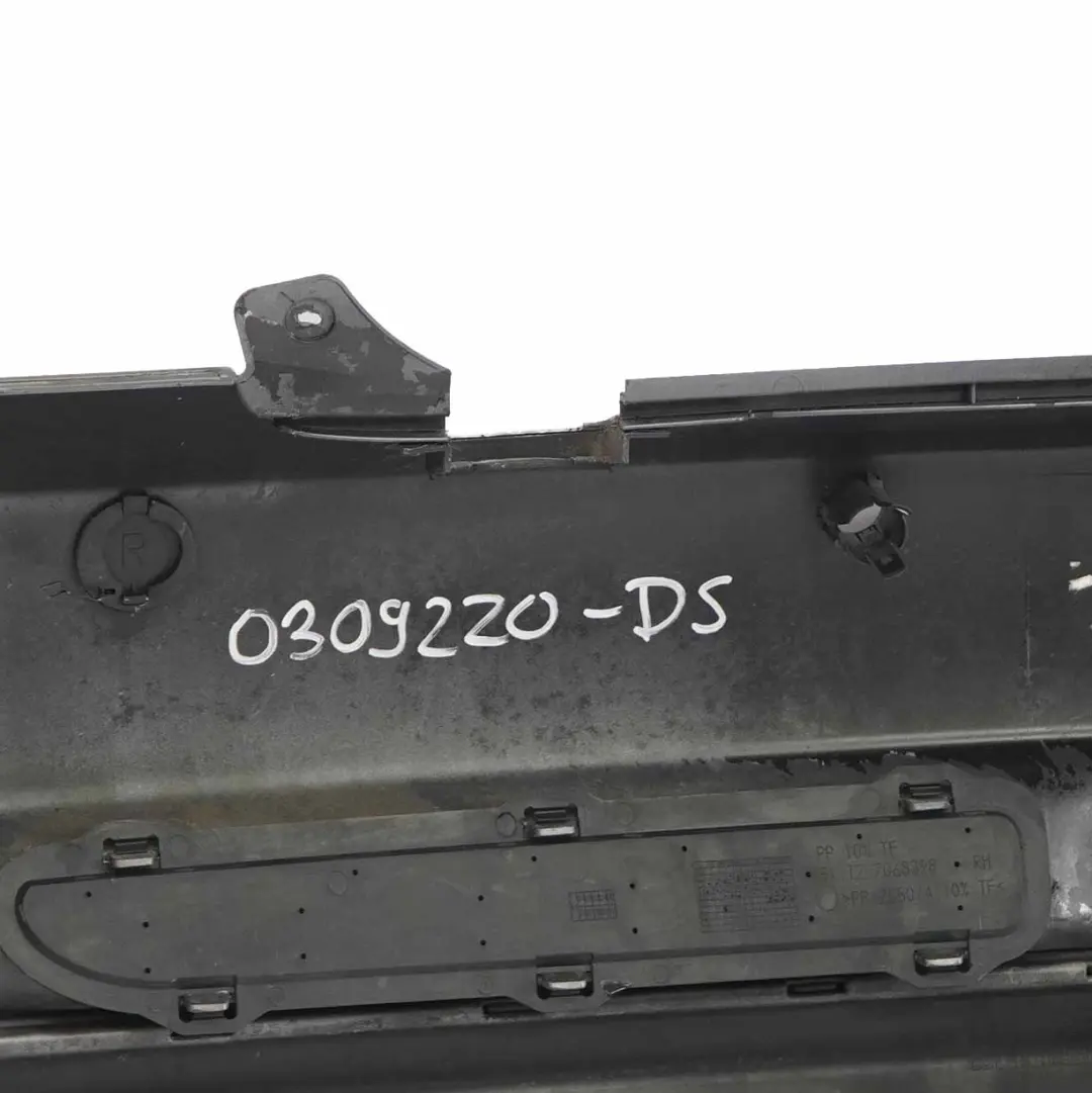 Mini R52 Cabrio Cooper Parachoques trasero completo PDC Panel Plata Oscuro - 871 - SKU 0309220-DS - Número de pieza 0309220