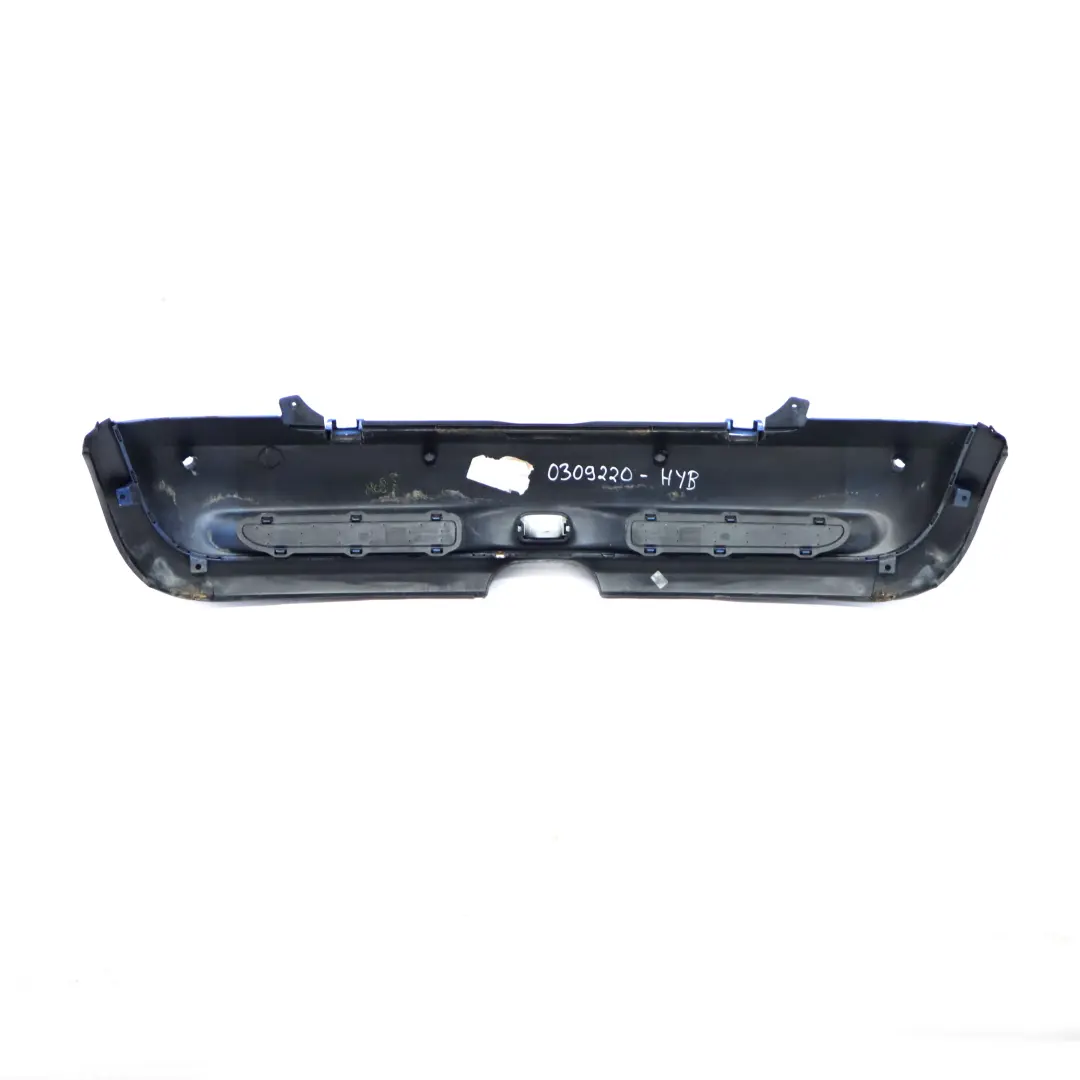 Mini R52 Cabrio Cooper S Pare-chocs arrière complet PDC Panel Hyper Blue - A28 - SKU 0309220-HYB - Numéro de pièce 0309220