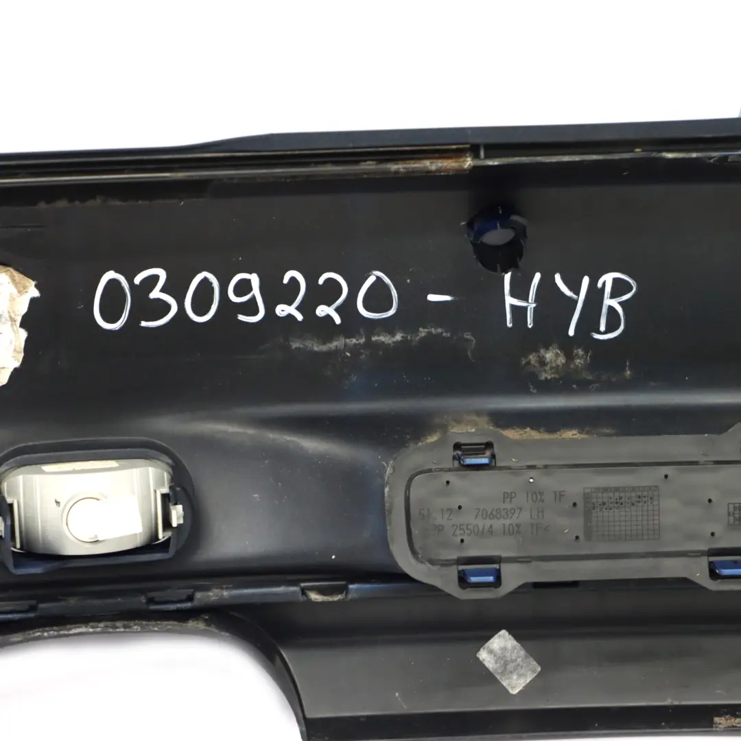 Mini R52 Cabrio Cooper S Complete Rear Bumper PDC Panel Hyper Blue - A28 - SKU 0309220-HYB - Part number 0309220