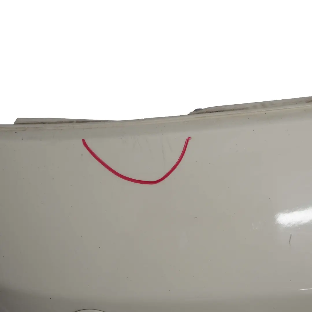 Mini R52 Cabrio Cooper S Complete Rear Bumper Panel PDC Pepper White - 850 - SKU 0309220-PW1 - Part number 0309220