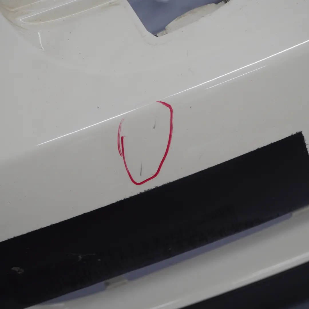 Complete Rear Bumper Panel PDC Pepper White - 850 to Mini R52 Cabrio Cooper S with Part number 0309220 Mini R52 Cabrio Cooper S Complete Rear Bumper Panel PDC Pepper White - 850 - SKU 0309220-PW1 - Part number 0309220