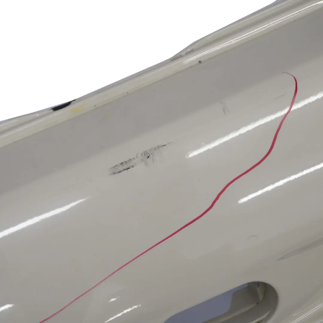 Complete Rear Bumper Panel PDC Pepper White - 850 to Mini R52 Cabrio Cooper S with Part number 0309220 Mini R52 Cabrio Cooper S Complete Rear Bumper Panel PDC Pepper White - 850 - SKU 0309220-PW1 - Part number 0309220