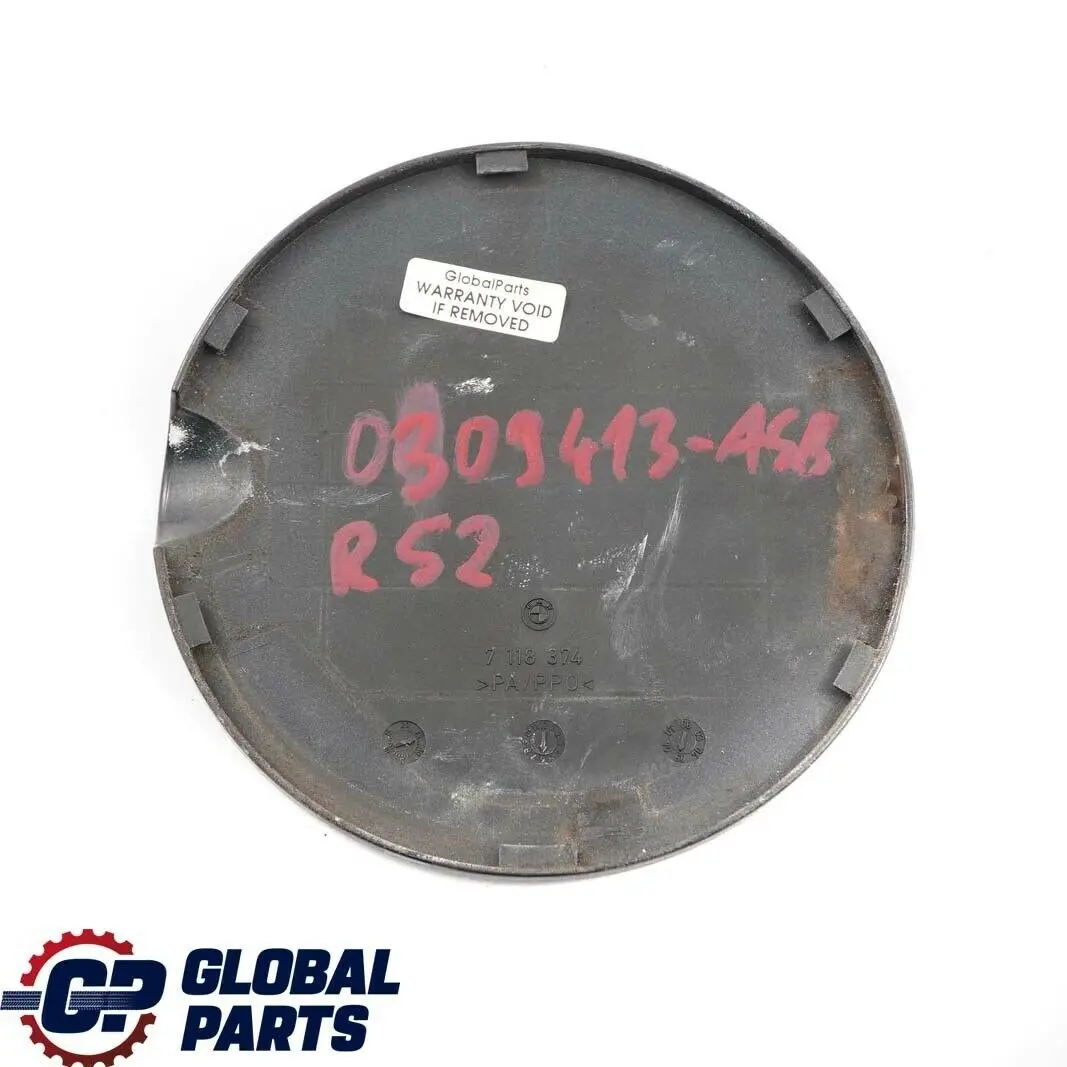 Mini Cabrio R52 Couvercle Bouchon Reservoir Carburant Astro Black Noir 7118374 - SKU 0309413-ASB - Numéro de pièce 0309413