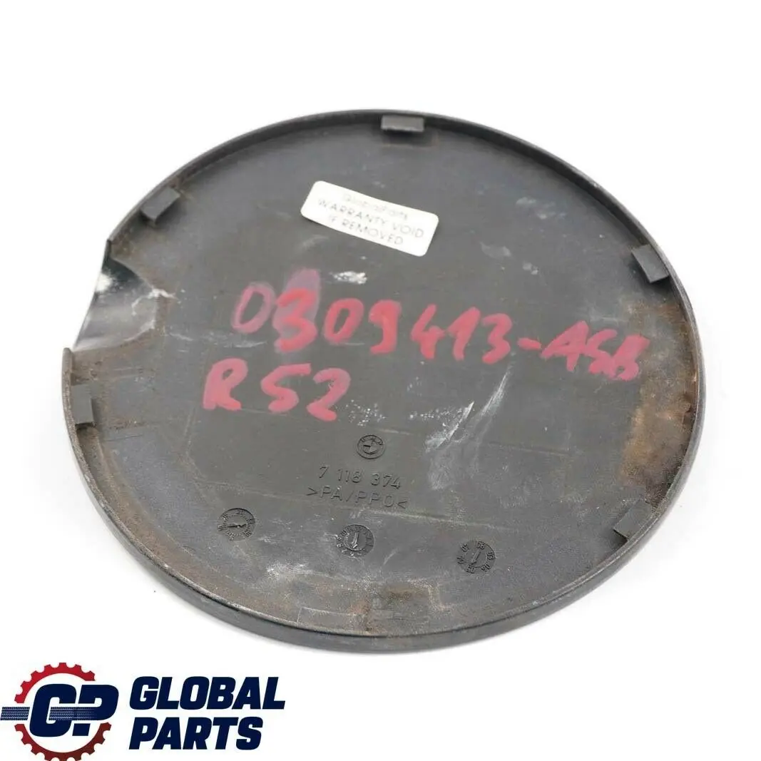 Mini Cabrio R52 Couvercle Bouchon Reservoir Carburant Astro Black Noir 7118374 - SKU 0309413-ASB - Numéro de pièce 0309413
