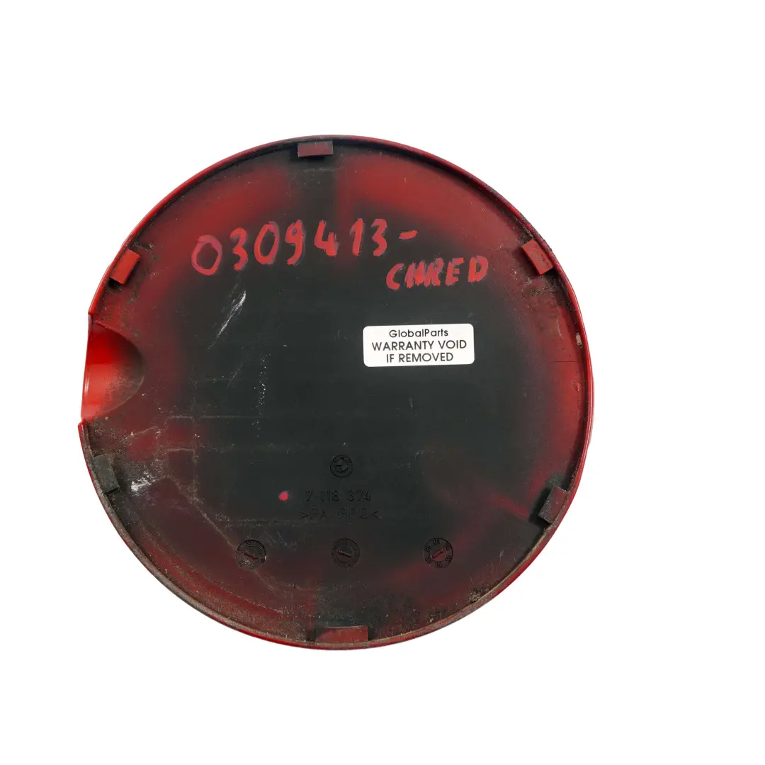 Einfüllklappe Tankklappe Tankdeckel Chili Red Rot 7118374 für Mini Cooper R52 Cabrio mit Teilenummer 0309413 Mini Cooper R52 Cabrio Einfüllklappe Tankklappe Tankdeckel Chili Red Rot 7118374 - SKU 0309413-CHRED - Teilenummer 0309413