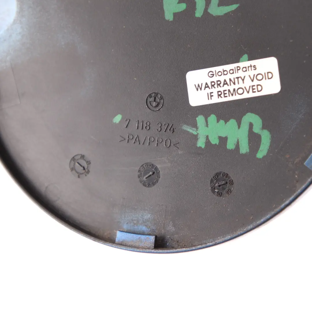 Filler In Flap Fuel Cap Cover Hyper Blue Metallic A28 to Mini Cabrio R52 with Part number 0309413 Mini Cabrio R52 Filler In Flap Fuel Cap Cover Hyper Blue Metallic A28 - SKU 0309413-HYB - Part number 0309413