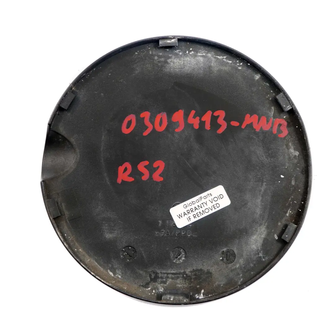 Mini Cooper R52 Cabrio Filler In Flap Fuel Cap Cover Midnight Black A94 7118374 - SKU 0309413-MNB - Part number 0309413