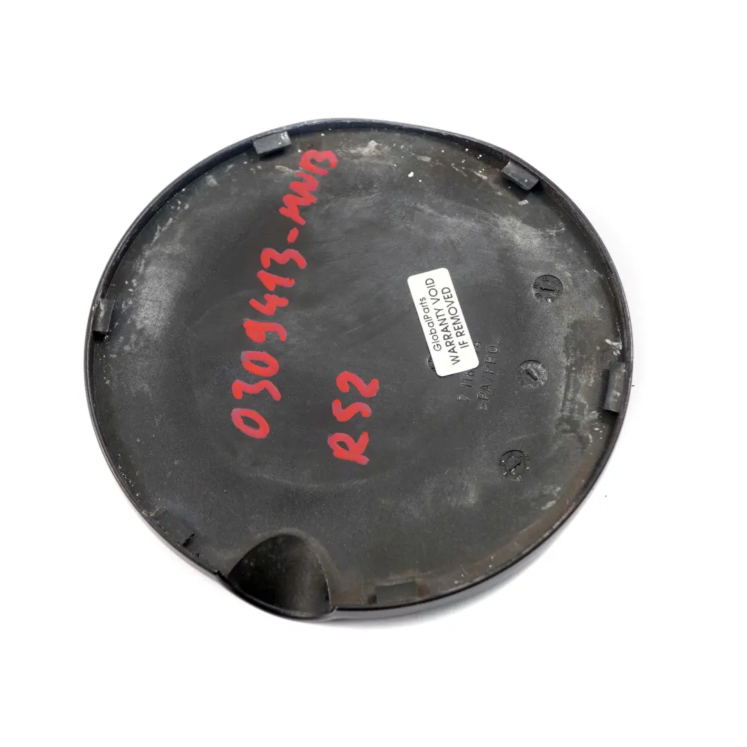 Mini Cooper R52 Cabrio Filler In Flap Fuel Cap Cover Midnight Black A94 7118374 - SKU 0309413-MNB - Part number 0309413