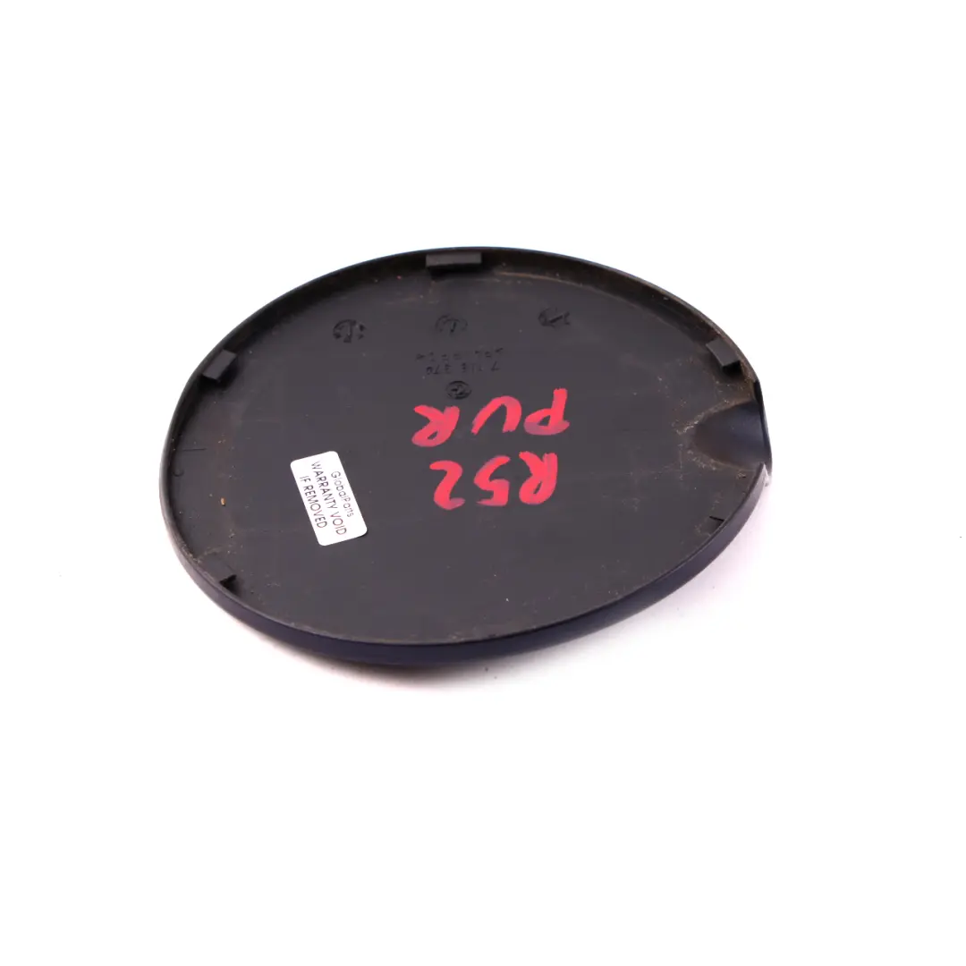 Filler In Flap Fuel Cap Cover Black-eye Purple A24 7118374 to Mini One Cabrio R52 with Part number 0309413 Mini One Cabrio R52 Filler In Flap Fuel Cap Cover Black-eye Purple A24 7118374 - SKU 0309413-PUR - Part number 0309413