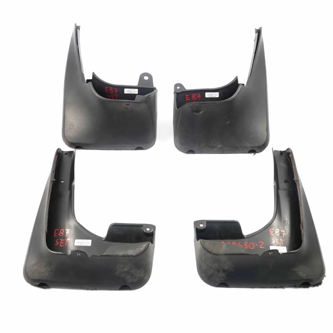 BMW 1 er E81 E82 E87 E88 Schmutzfänger Vorn Hinten Links Rechts Set - SKU 0309650-2 - Teilenummer 0309650