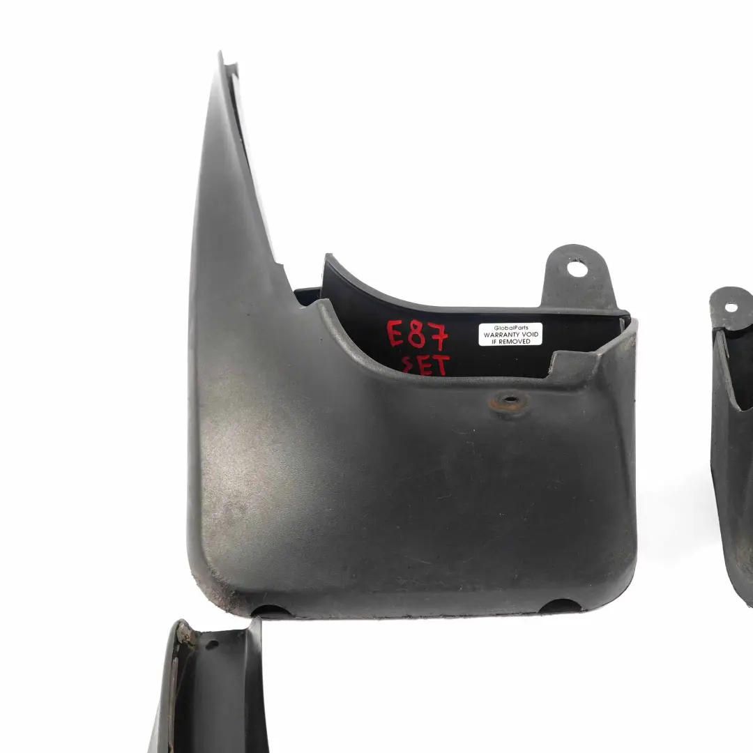 Schmutzfänger Vorn Hinten Links Rechts Set für BMW 1 er E81 E82 E87 E88 mit Teilenummer 0309650 BMW 1 er E81 E82 E87 E88 Schmutzfänger Vorn Hinten Links Rechts Set - SKU 0309650-2 - Teilenummer 0309650