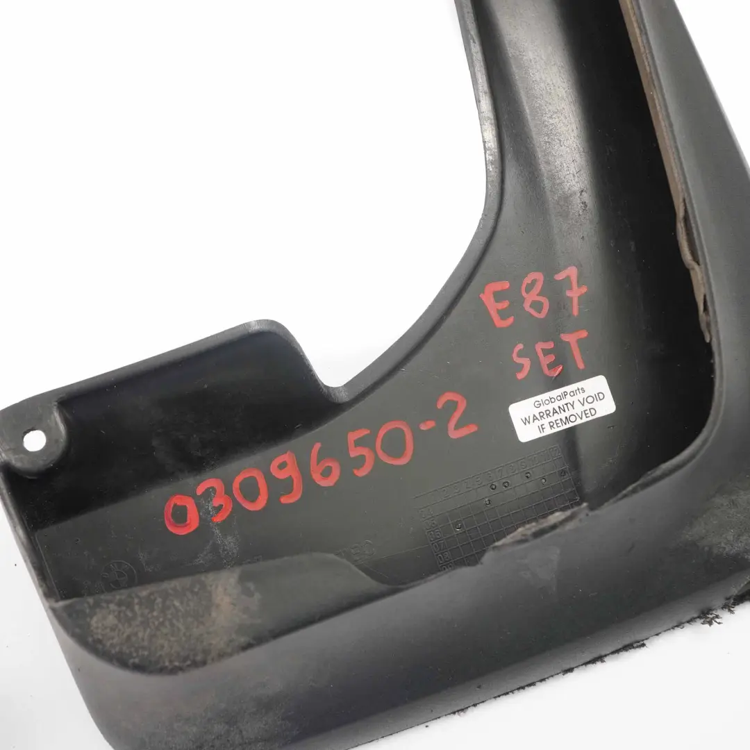 BMW E81 E82 Anteriore posteriore sinistra destra Paraspruzzi Set paraspruzzi - SKU 0309650-2 - Numero di parte 0309650