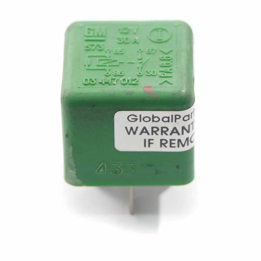 4-Pin Unità candeletta multiuso verde 0 per GM Vauxhall Opel Relay con numero di parte 03447012 GM Vauxhall Opel Relay 4-Pin Unità candeletta multiuso verde 0 - SKU 3447012 - Numero di parte 03447012