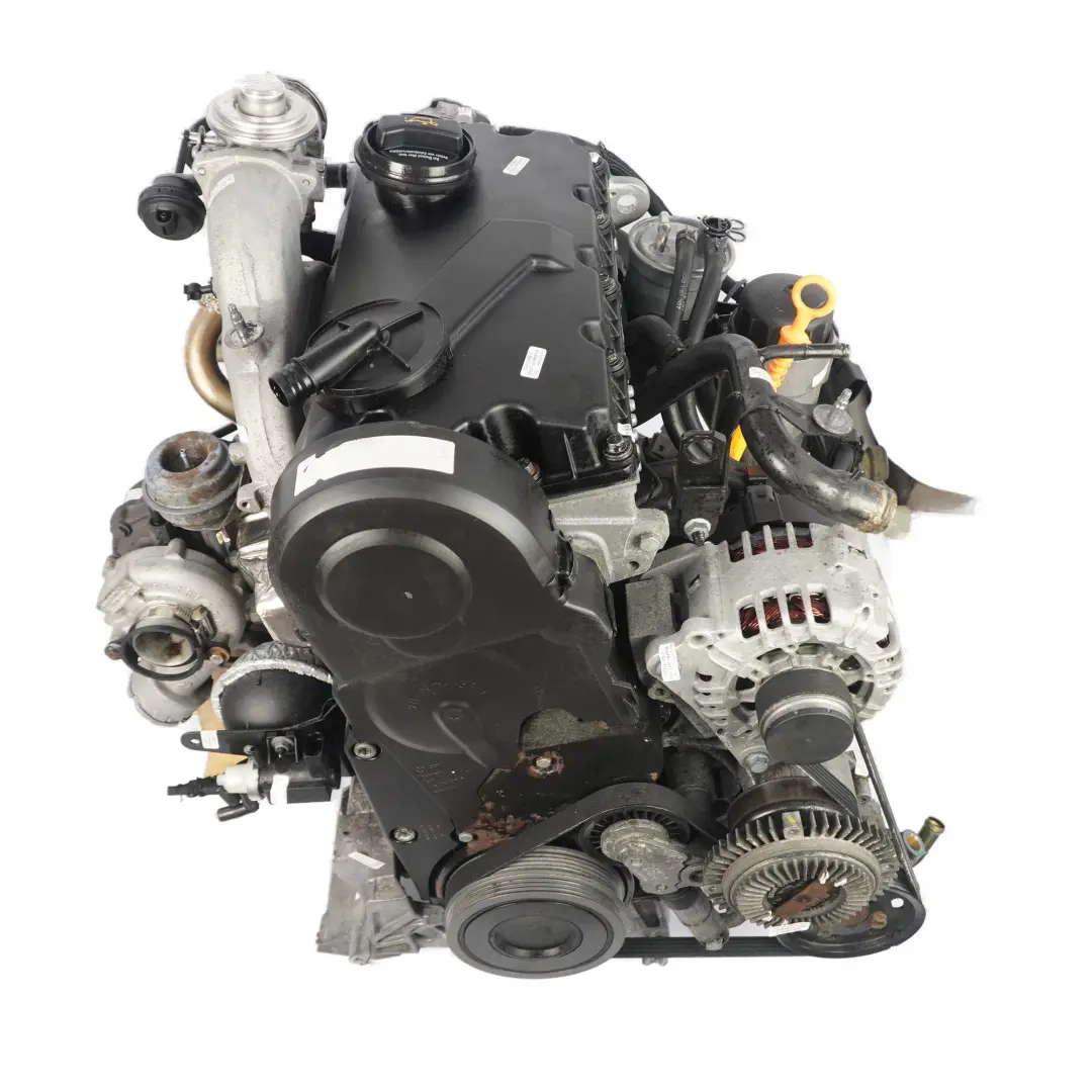 VW Volkswagen Passat B5 1.9 TDI 130HP Complete Engine AWX 99k miles, WARRANTY - SKU 038100040M-1 - Part number 038100040M