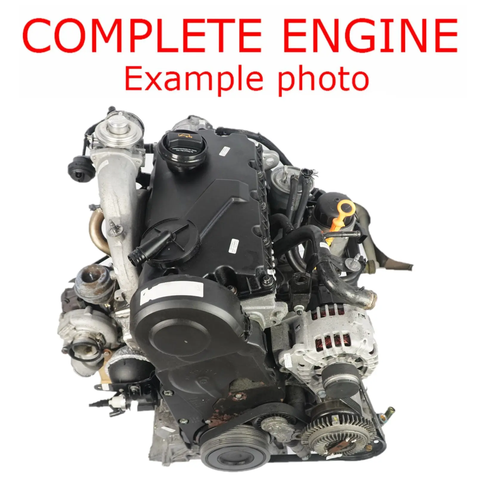 VW Passat B5 Audi A4 B6 1.9 TDI 130PS Unkomplett Motor AWX 159 000 km, GARANTIE