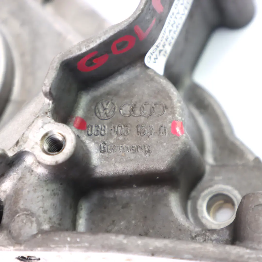 VW Golf MK 5 1.9 Tdi Diesel Coperchio albero motore Flangia di tenuta - SKU 038103153Q - Numero di parte 038103153Q