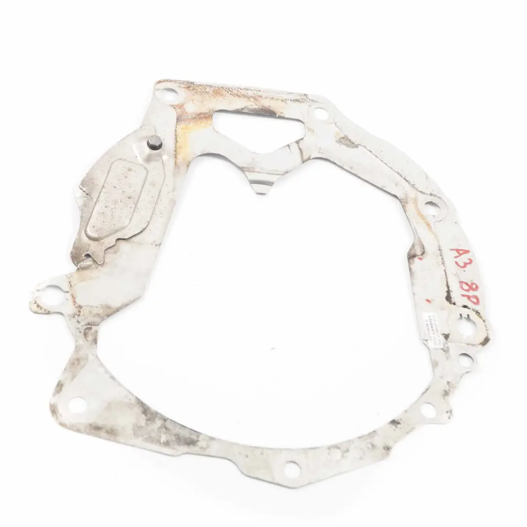 Gearbox Connecting Covering Plate Gasket to Audi A3 8P Engine with Part number 038103645E Audi A3 8P Engine Gearbox Connecting Covering Plate Gasket - SKU 038103645E - Part number 038103645E