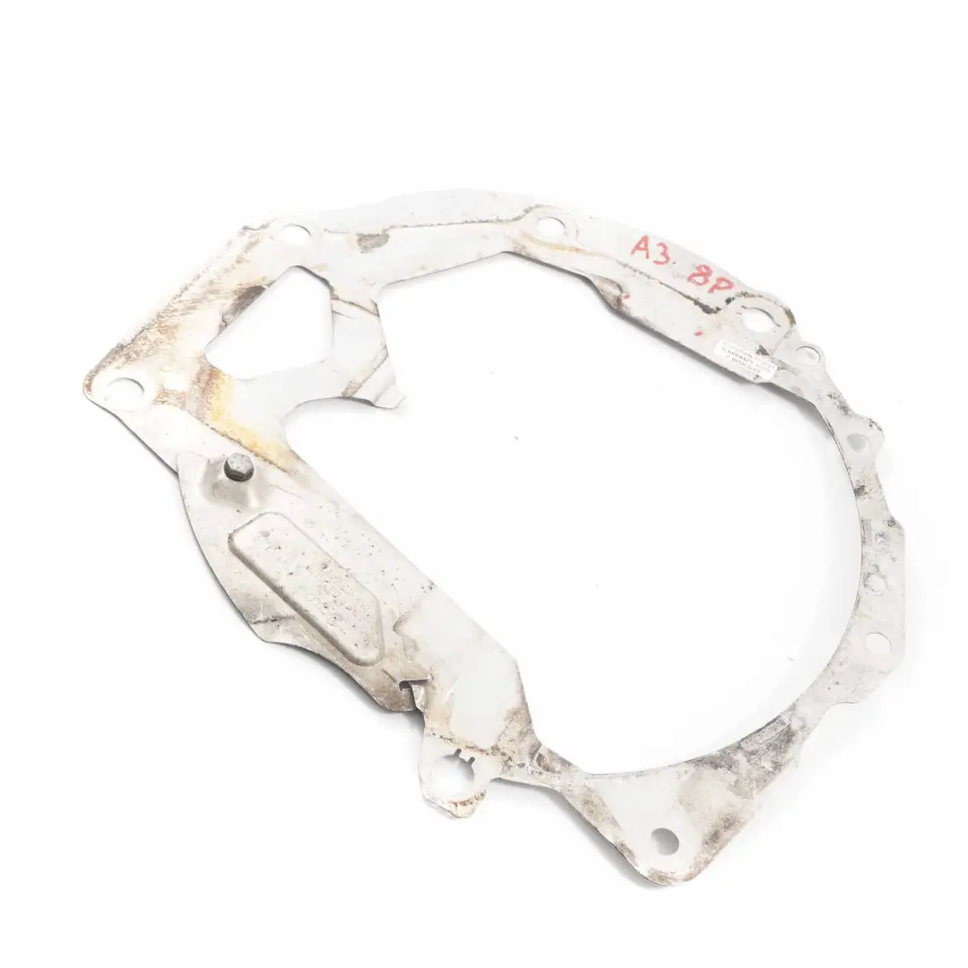 Gearbox Connecting Covering Plate Gasket to Audi A3 8P Engine with Part number 038103645E Audi A3 8P Engine Gearbox Connecting Covering Plate Gasket - SKU 038103645E - Part number 038103645E
