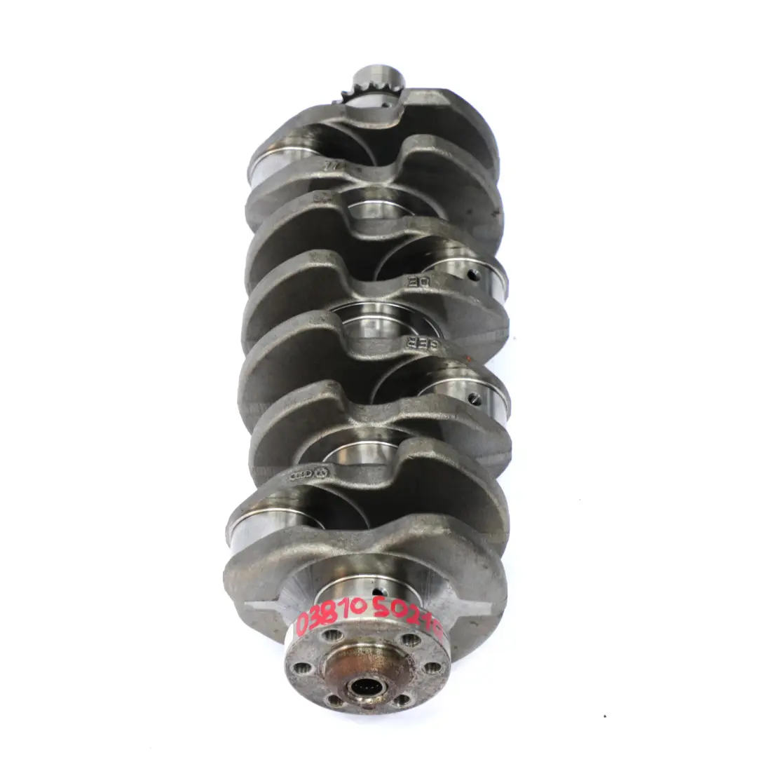 Crankshaft to VW Volkswagen Golf 5 Audi Seat 1.9 2.0 TDI Diesel Engine with Part number 038105021Q VW Volkswagen Golf 5 Audi Seat 1.9 2.0 TDI Diesel Engine Crankshaft - SKU 038105021Q - Part number 038105021Q