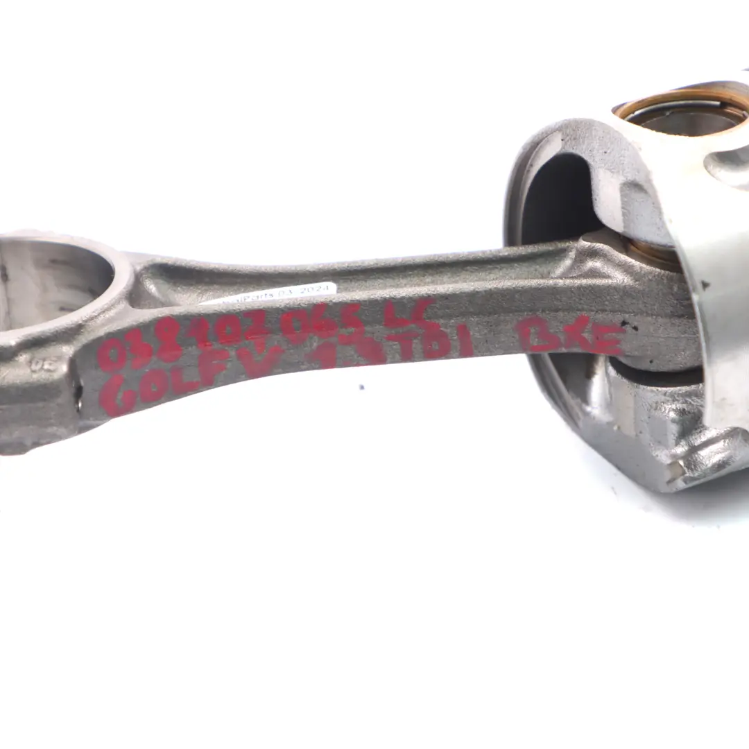 BXE Connecting Rod Piston to Volkswagen Audi Seat Skoda 1.9 Tdi Engine with Part number 038107065LC Volkswagen Audi Seat Skoda 1.9 Tdi Engine BXE Connecting Rod Piston - SKU 038107065LC - Part number 038107065LC