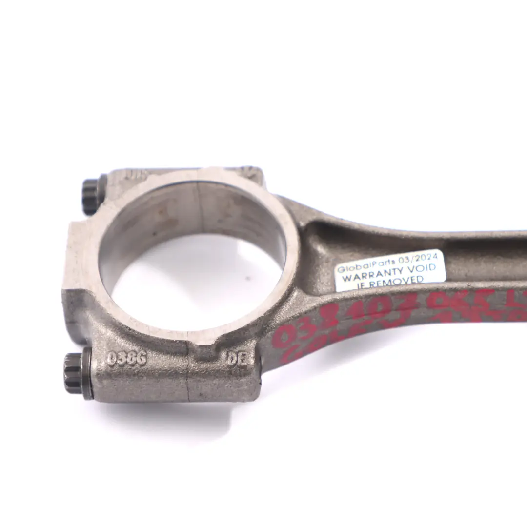 Volkswagen Audi Seat Skoda 1.9 TDI Silnik BXE Tłok Korbowód - SKU 038107065LD - Numer Części 038107065LD