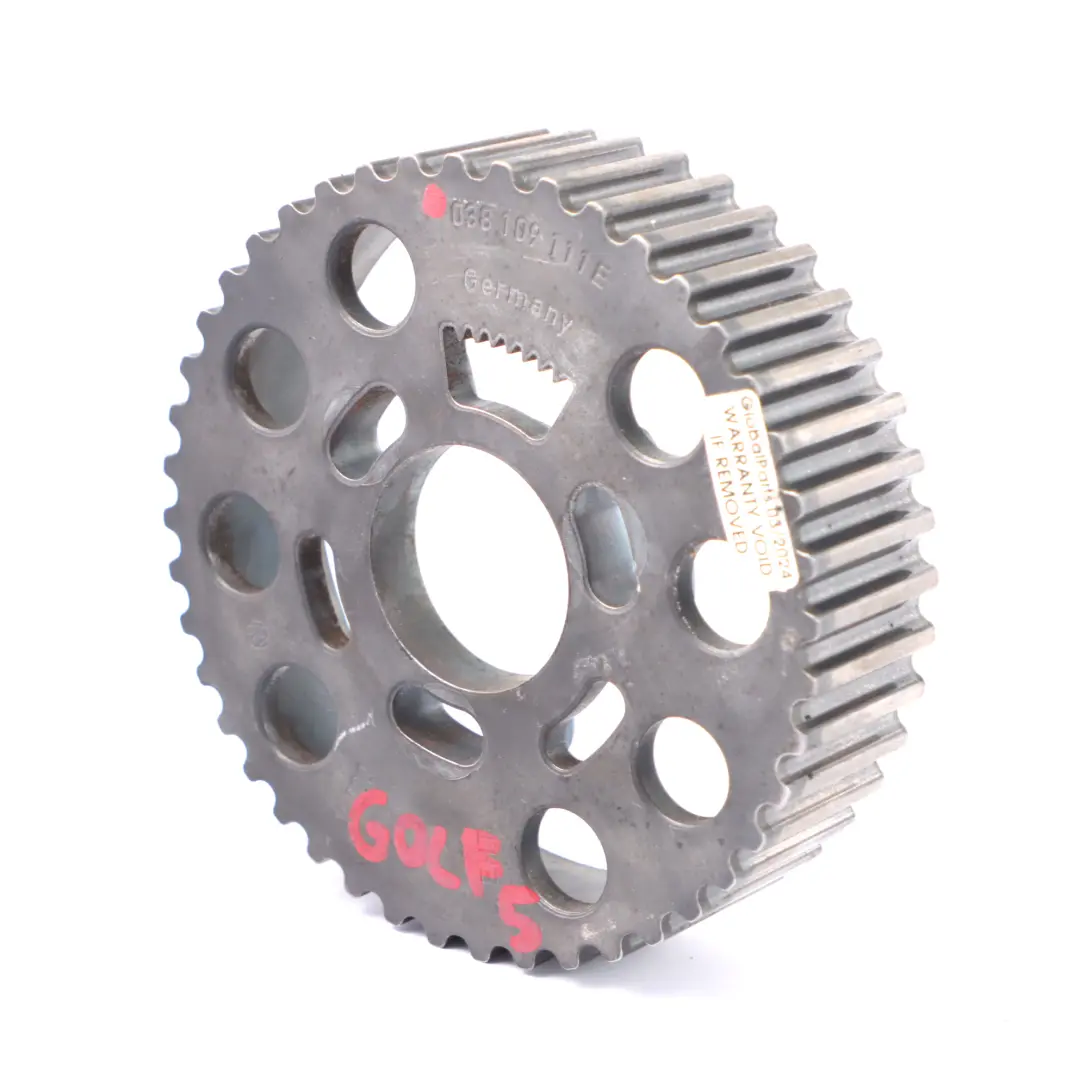 Timing Belt Drive Wheel to Volkswagen Golf 5 Audi A3 8P Seat Tdi Diesel with Part number 038109111E Volkswagen Golf 5 Audi A3 8P Seat Tdi Diesel Timing Belt Drive Wheel - SKU 038109111E - Part number 038109111E