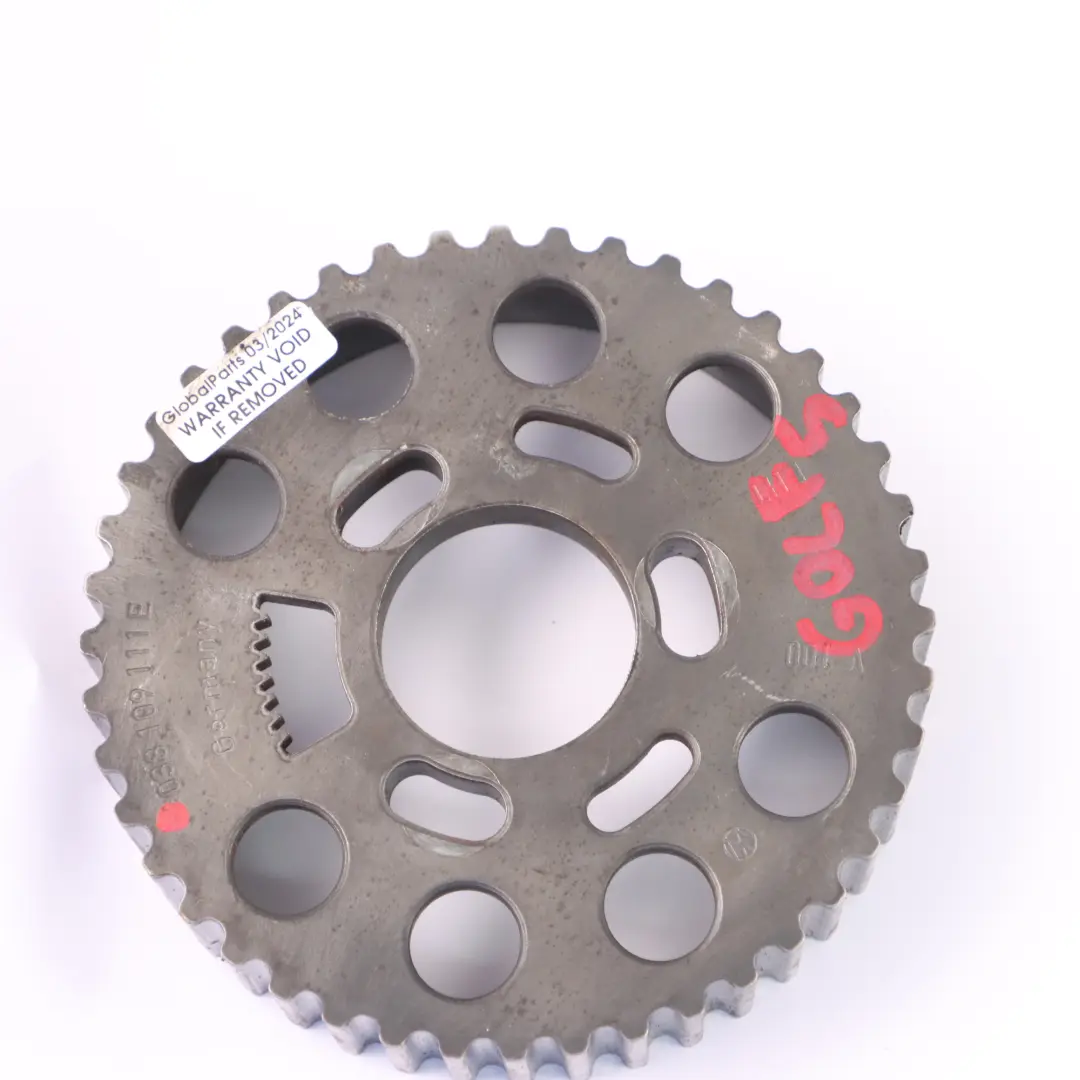 Timing Belt Drive Wheel to Volkswagen Golf 5 Audi A3 8P Seat Tdi Diesel with Part number 038109111E Volkswagen Golf 5 Audi A3 8P Seat Tdi Diesel Timing Belt Drive Wheel - SKU 038109111E - Part number 038109111E