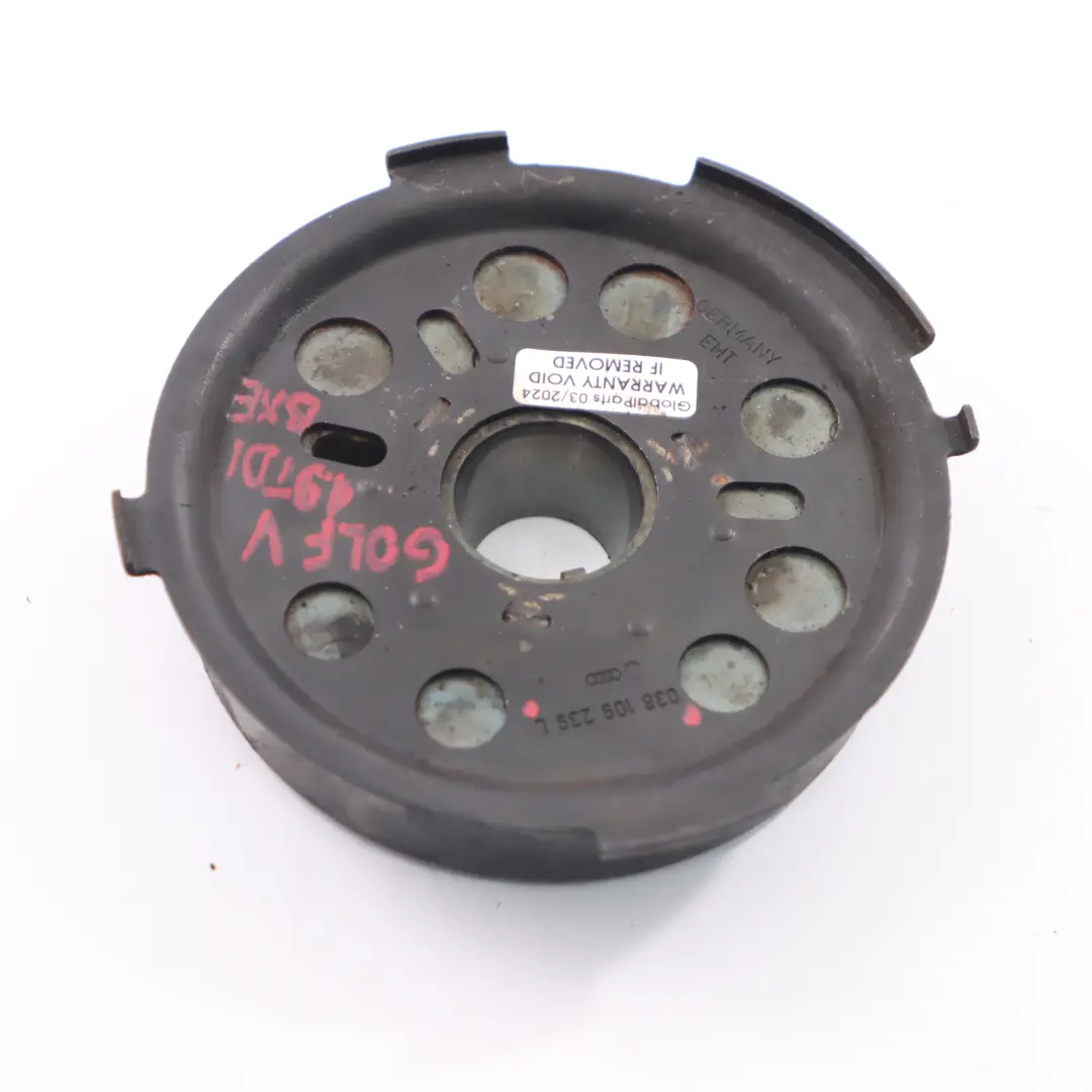 MK5 1.9 Tdi Motor Diesel BXE Cubo de polea del árbol de levas para VW Golf con número de pieza 038109239L VW Golf MK5 1.9 Tdi Motor Diesel BXE Cubo de polea del árbol de levas - SKU 038109239L - Número de pieza 038109239L