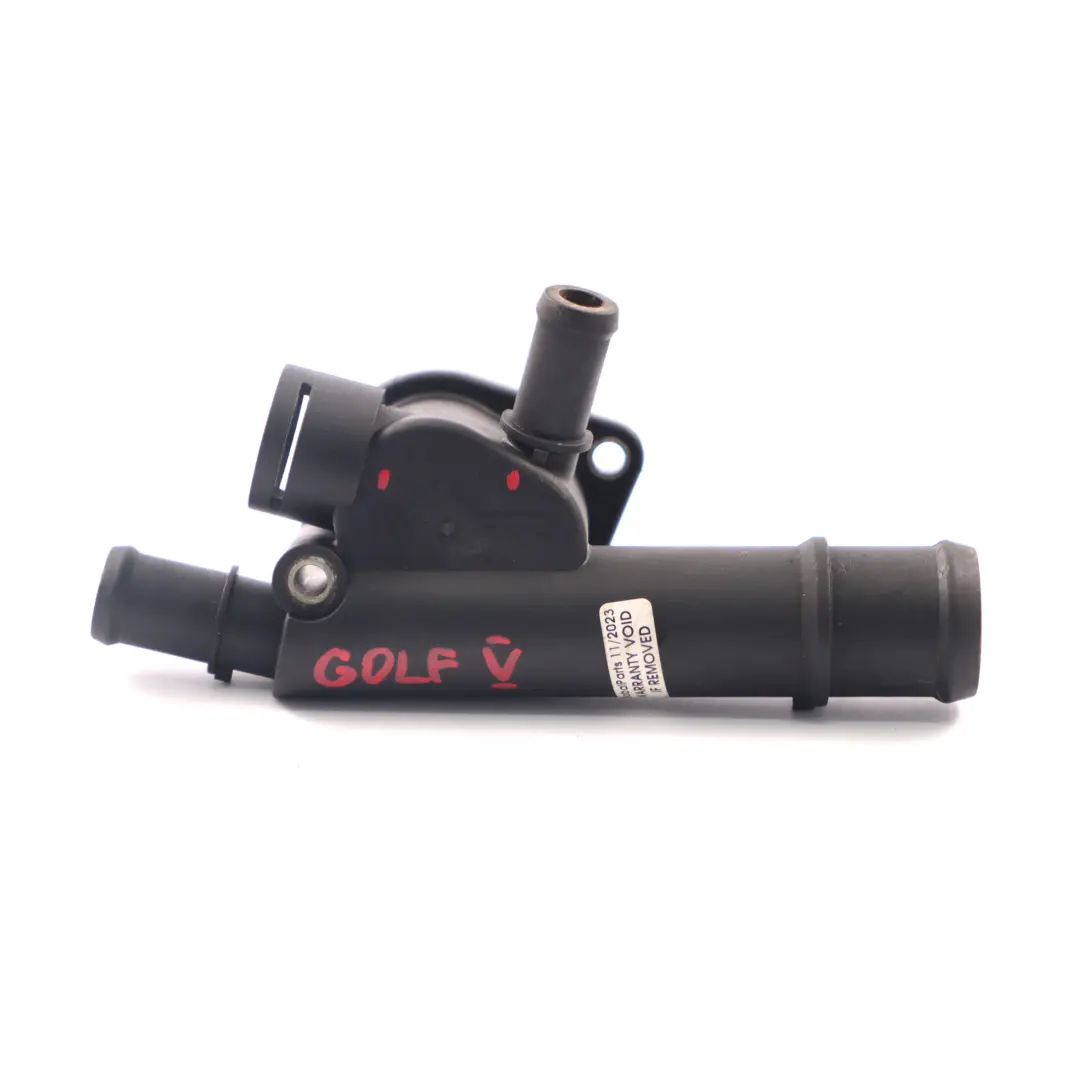 MKV Coolant Flange Thermostat Housing Flange to Audi Seat Skoda VW Golf with Part number 038121132D Audi Seat Skoda VW Golf MKV Coolant Flange Thermostat Housing Flange - SKU 038121132D - Part number 038121132D