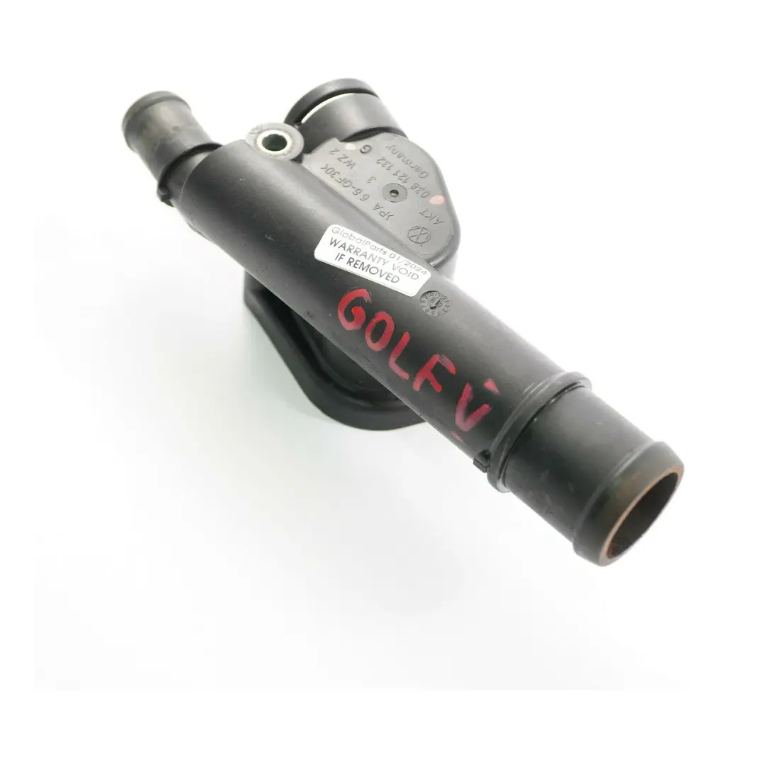 Audi Seat Skoda VW Golf MKV Coolant Flange Thermostat Housing Flange - SKU 038121132G - Part number 038121132G