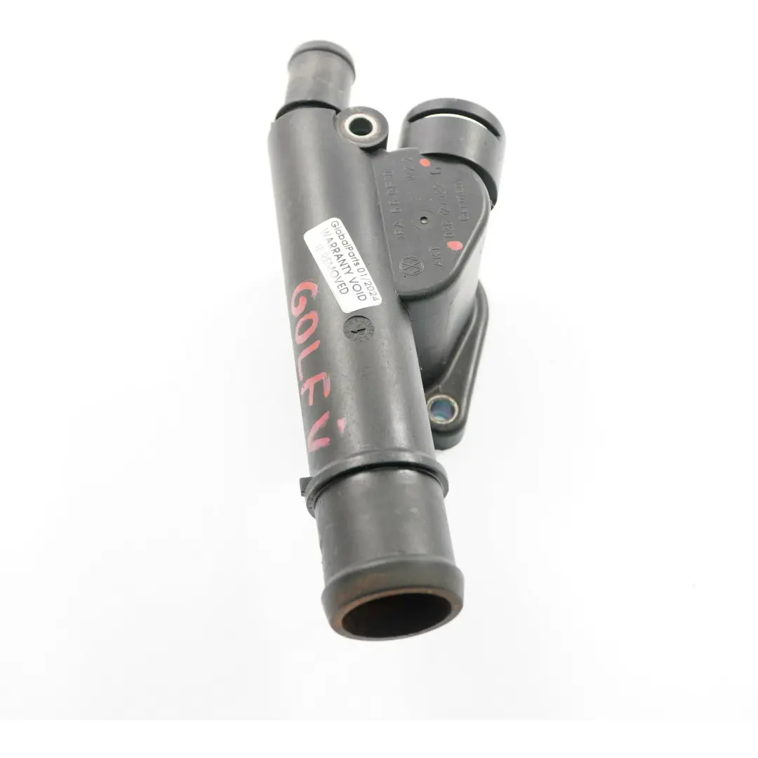 Audi Seat VW Golf MKV Bride de refroidissement Bride de boîtier de thermostat - SKU 038121132G - Numéro de pièce 038121132G