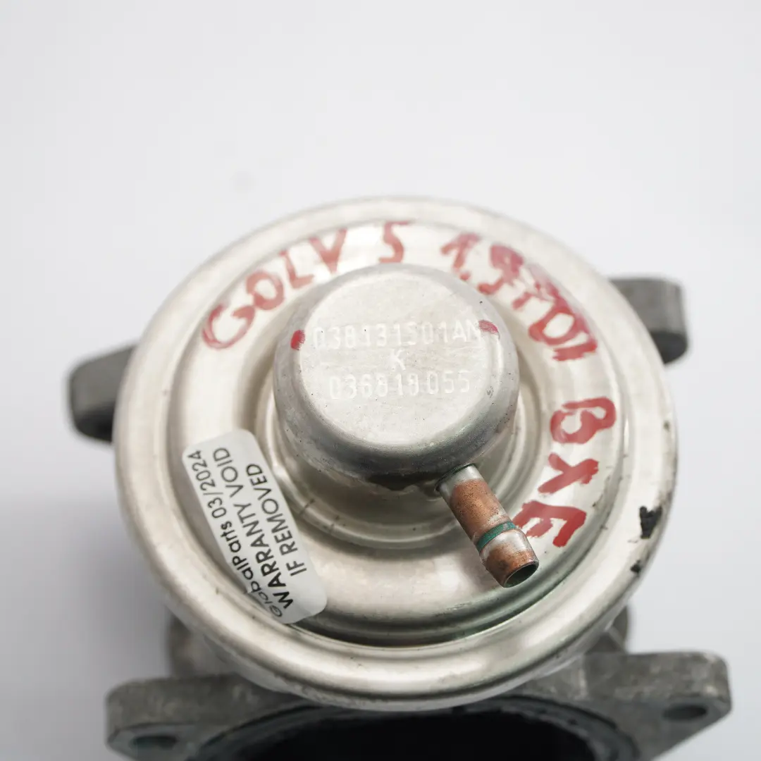 BXE Diesel EGR Valve to VW Audi Seat Skoda Golf 5 1.9 2.0 Tdi with Part number 038131501AN VW Audi Seat Skoda Golf 5 1.9 2.0 Tdi BXE Diesel EGR Valve - SKU 038131501AN - Part number 038131501AN