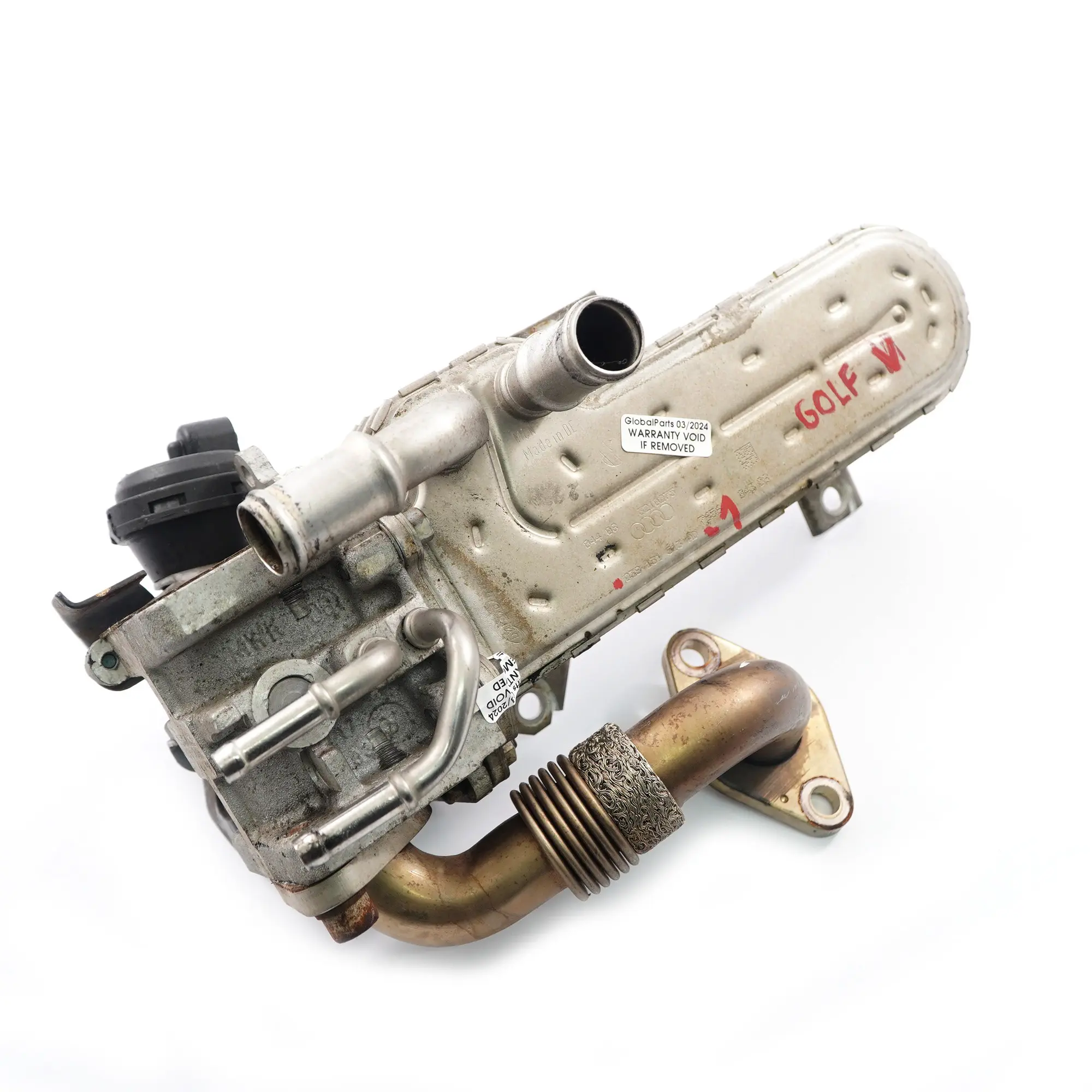 EGR Soupape VW Golf 5 V Audi A3 1.9 TDI EGR Refroidisseur soupape d'échappement