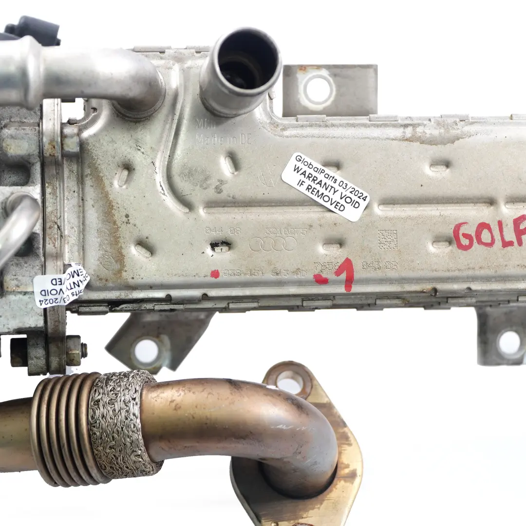 Soupape VW Golf 5 V Audi A3 1.9 TDI EGR Refroidisseur soupape d'échappement EGR - SKU 038131513AD-1 - Numéro de pièce 038131513AD