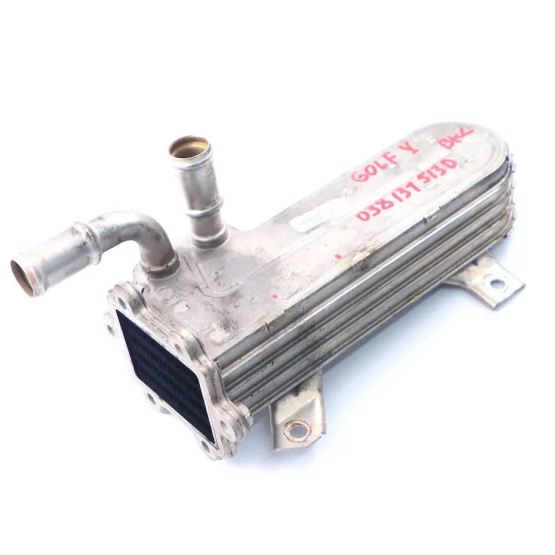 VW Volkswagen Golf 5 V 1.9 TDI BKC AGR Abgasventilkühler Kühler - SKU 038131513D - Teilenummer 038131513D
