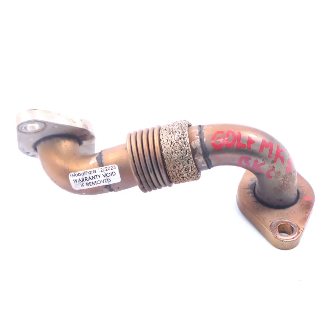 AGR Ventilkühler Schlauch für VW Volkswagen Golf 5 Audi A3 8P 1.9 TDI mit Teilenummer 038131521BQ VW Volkswagen Golf 5 Audi A3 8P 1.9 TDI AGR Ventilkühler Schlauch - SKU 038131521BQ - Teilenummer 038131521BQ