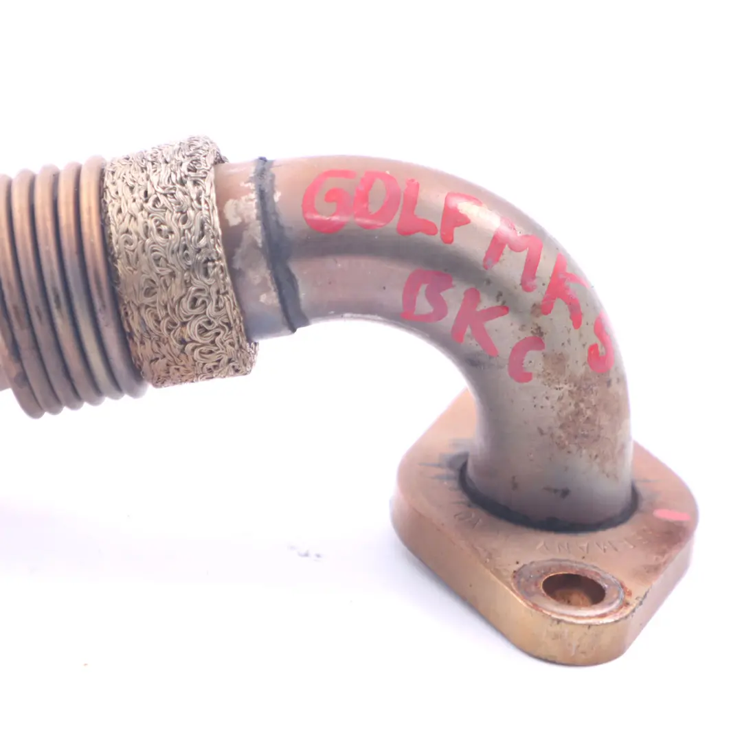 VW Golf 5 Audi A3 8P 1.9 TDI Tubo refrigeratore della valvola EGR - SKU 038131521BQ - Numero di parte 038131521BQ