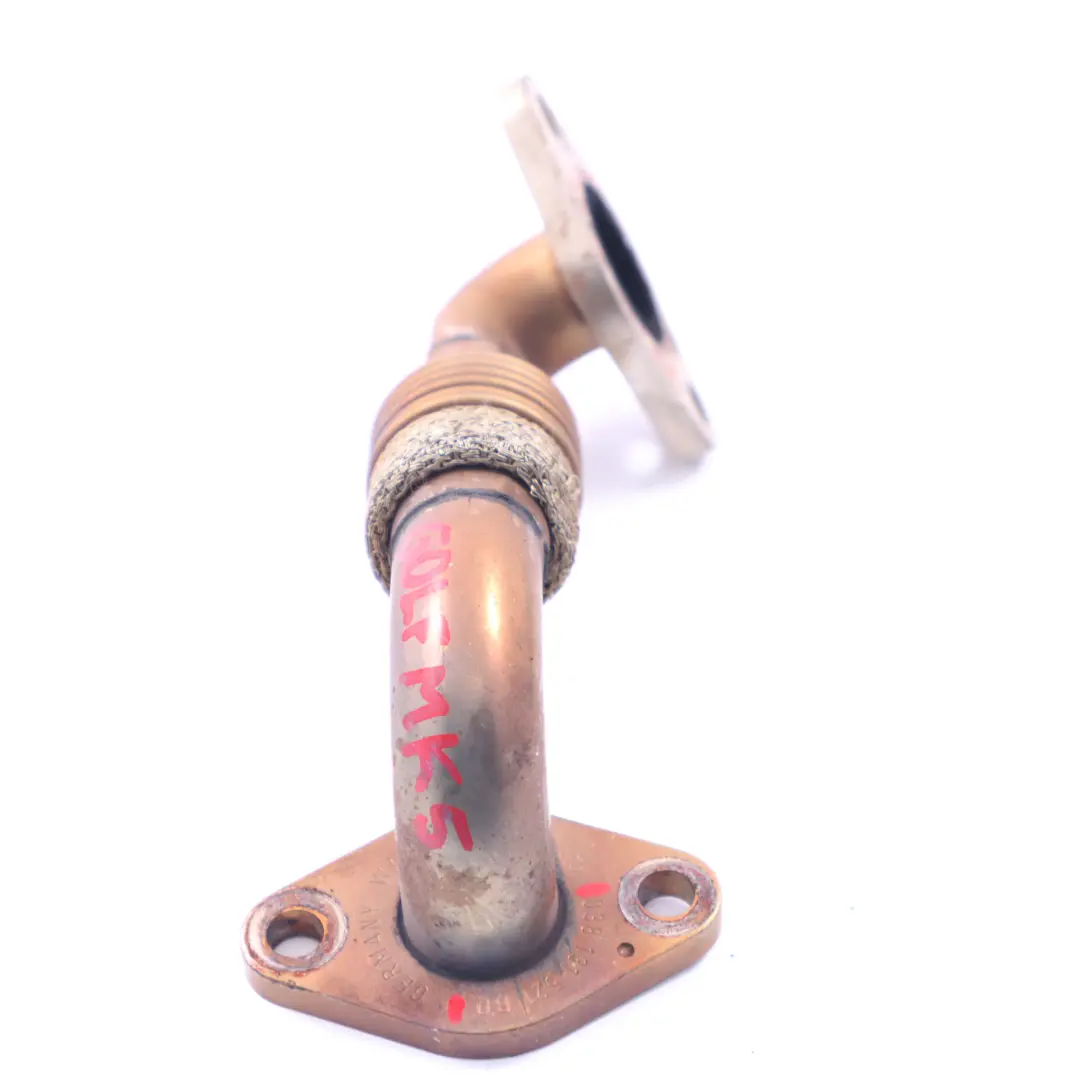 Tubo refrigeratore della valvola EGR per VW Golf 5 Audi A3 8P 1.9 TDI con numero di parte 038131521BQ VW Golf 5 Audi A3 8P 1.9 TDI Tubo refrigeratore della valvola EGR - SKU 038131521BQ - Numero di parte 038131521BQ