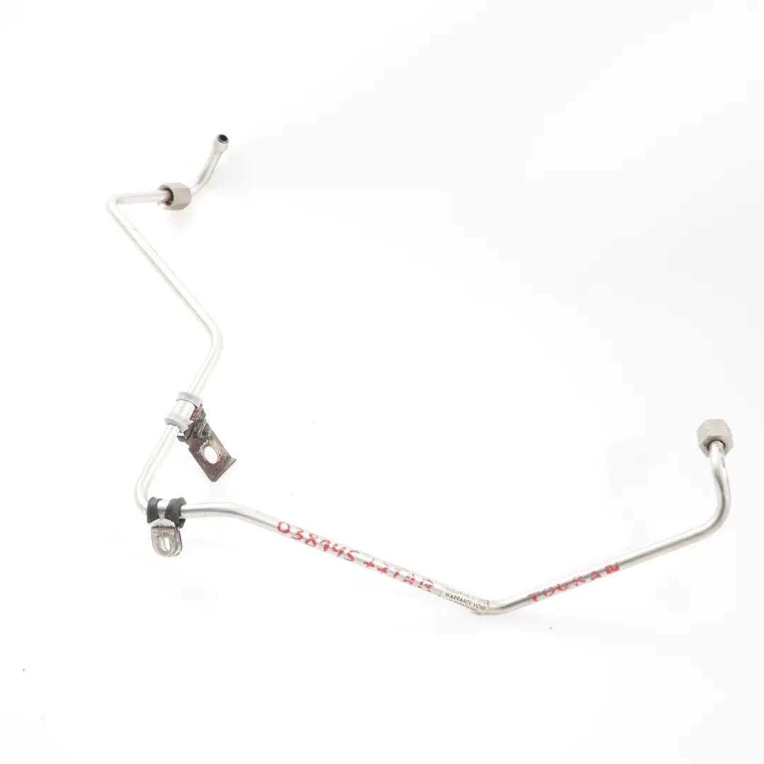 BKD 1.9 BXE Oil Pipe Turbo Feed Line to Audi VW Seat Skoda 2.0 TDI with Part number 038145771AB Audi VW Seat Skoda 2.0 TDI BKD 1.9 BXE Oil Pipe Turbo Feed Line - SKU 038145771AB - Part number 038145771AB