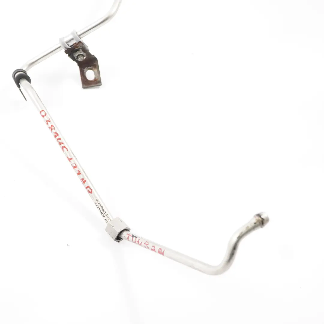 Audi VW Seat 2.0 TDI BKD 1.9 BXE Tuyau d'huile Ligne d'alimentation huile turbo - SKU 038145771AB - Numéro de pièce 038145771AB
