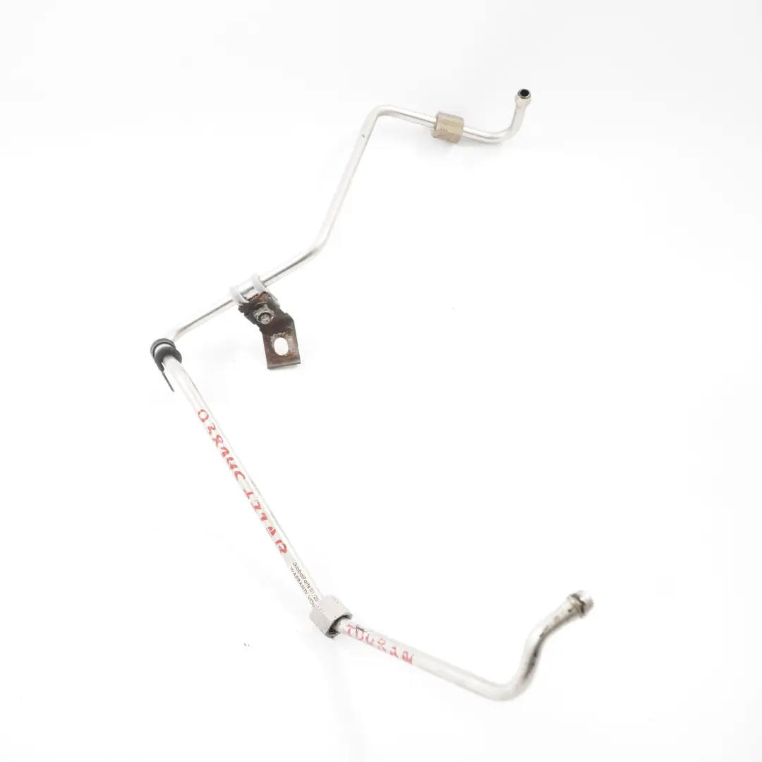 BKD 1.9 BXE Oil Pipe Turbo Feed Line to Audi VW Seat Skoda 2.0 TDI with Part number 038145771AB Audi VW Seat Skoda 2.0 TDI BKD 1.9 BXE Oil Pipe Turbo Feed Line - SKU 038145771AB - Part number 038145771AB