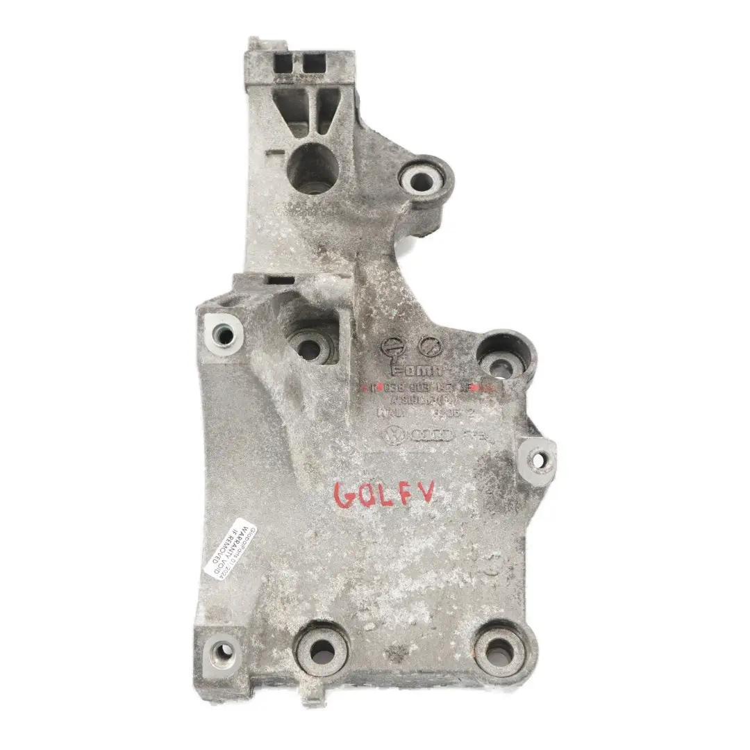 MK5 Seat Skoda 1.9 TDI Supporto supporto alternatore per Audi VW Golf con numero di parte 038903143AF Audi VW Golf MK5 Seat Skoda 1.9 TDI Supporto supporto alternatore - SKU 038903143AF - Numero di parte 038903143AF