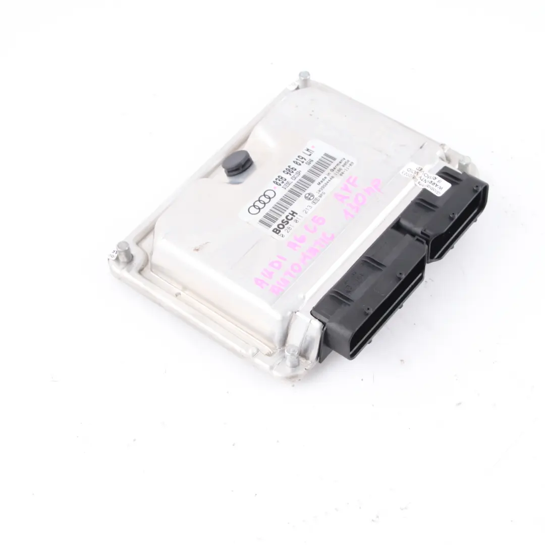Audi A6 C5 AVF 1.9 TDI 130HP Diesel Engine Control Unit ECU Module - SKU 038906019LM - Part number 038906019LM