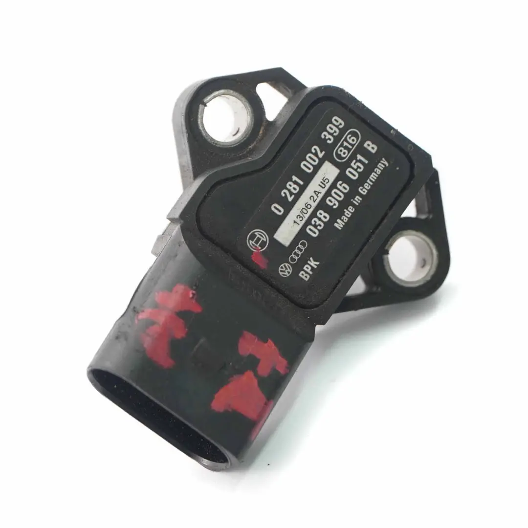 Sensor De Presión Del Colector MAP para Audi A4 B7 con número de pieza 038906051B Audi A4 B7 Sensor De Presión Del Colector MAP - SKU 038906051B - Número de pieza 038906051B